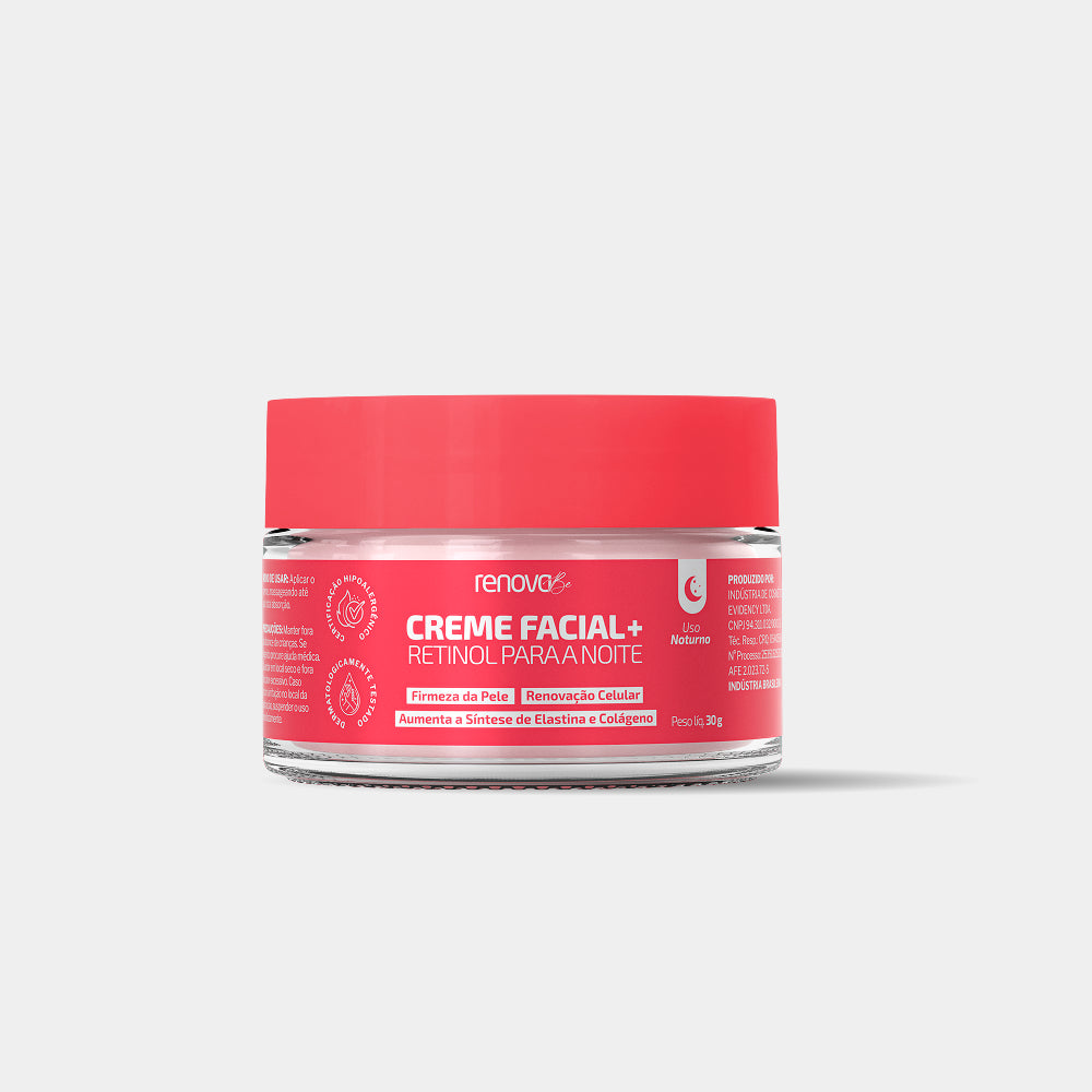 Creme Facial Retinol Para a Noite