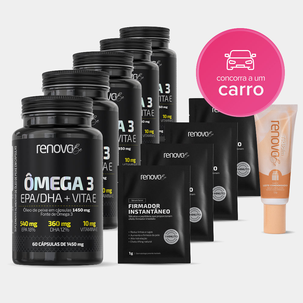 Ômega 3 + Vitamina E