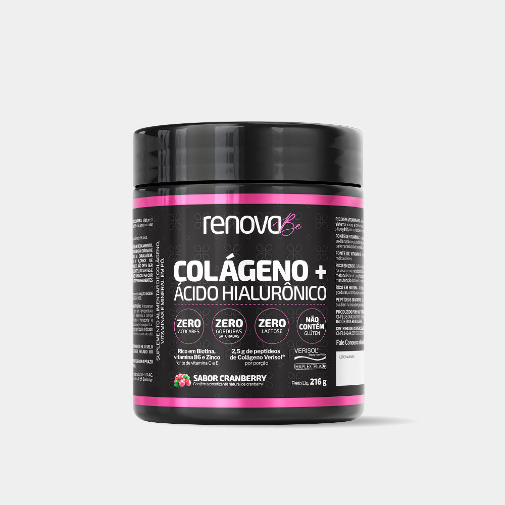 Colágeno Verisol® + Ácido Hialurônico - Cranberry
